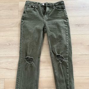 Cleo + Wolf Green Jeans